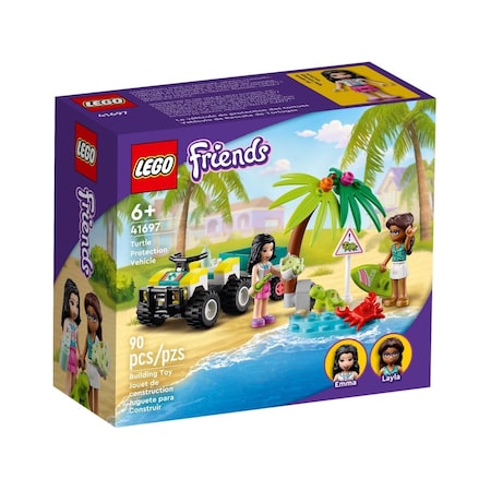 Lego Friends Turtle Protection Vehicle Plastic Multicolored 90 pc 41697